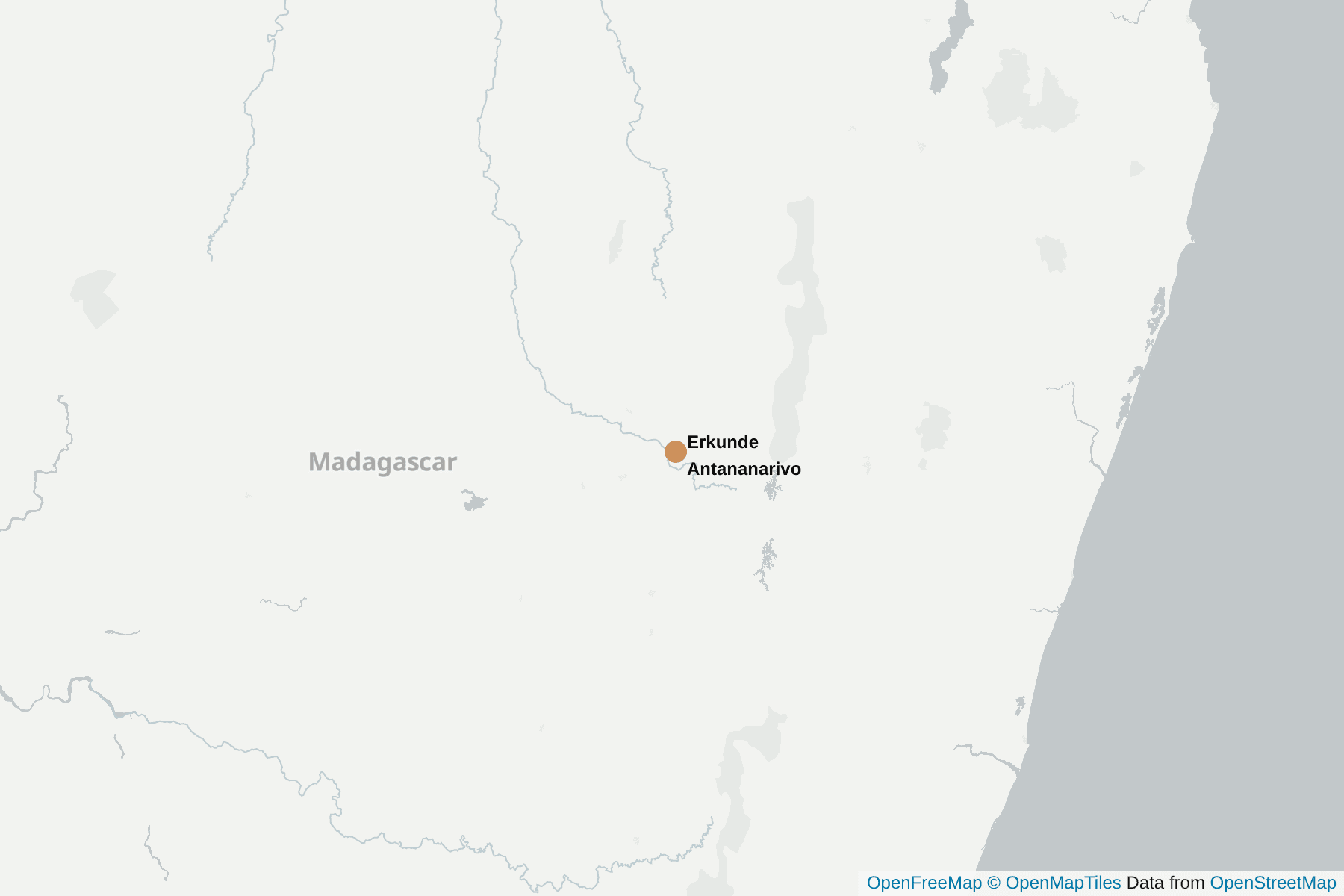 Karte von Erkunde Antananarivo